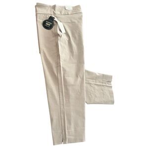 Larry Levine Sliming 369 Stretch  Khaki capris Pants Size 10